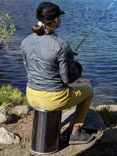 Multi-purpose, use it a camp chair.
