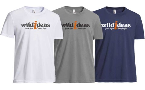 Wild Ideas Technical Tees. Made in USA.